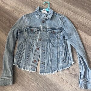 For The Republic Light Blue Jean Jacket